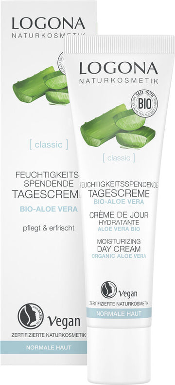 Logona Classic moisturizing day cream organic aloe, 30ml - firstorganicbaby