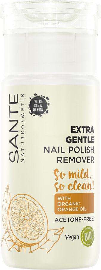 3 x Sante Extra Gentle Nail Polish Remover, 100ml