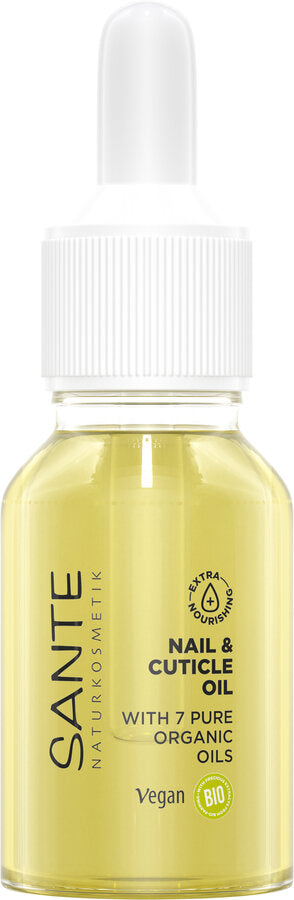 Intensive care oil for nail & cuticles made of 7 pure organic oils & vitamin E - for all -round nails!