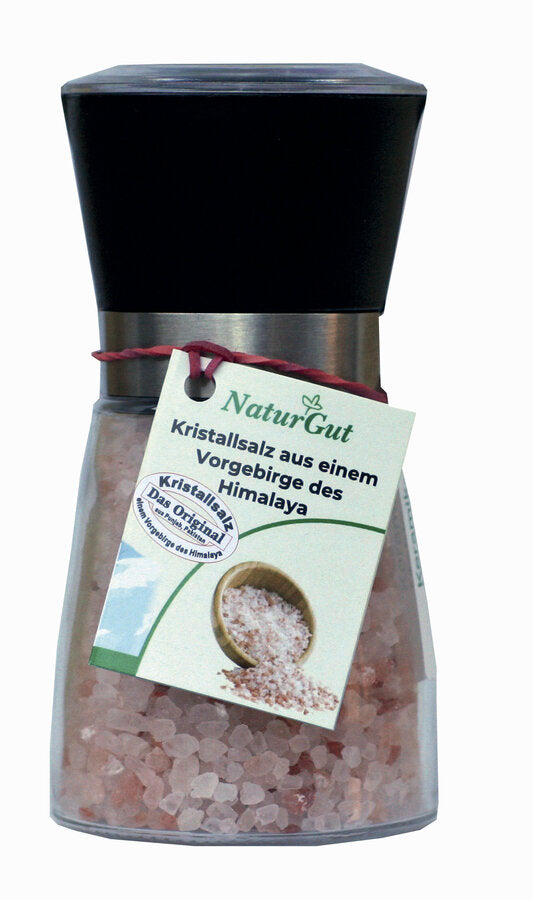 Naturgut crystal salt salt mill from Punjab/Pakistan, 200g - firstorganicbaby