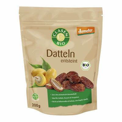 Organic dates dried, Demeter 200g is stone