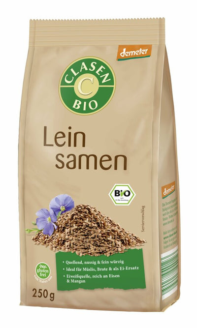 Organic linseed brown, Demeter 250g