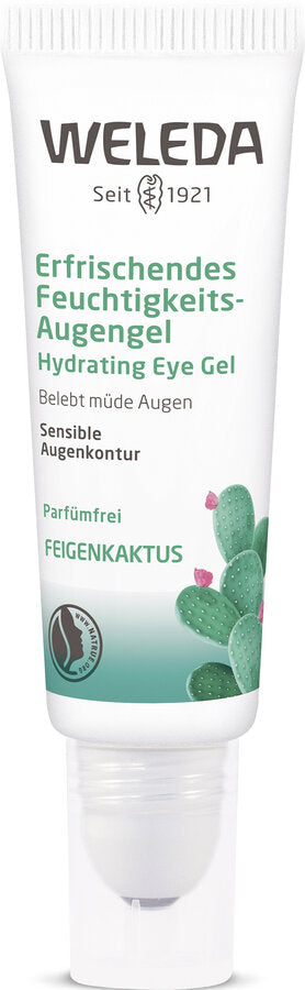 This soothing eye gel with extracts from organic figs and refreshing organic cucumber reduces signs of fatigue around the eyes and prevents dryness-related wrinkles. For a soothing freshness kick. And the result? Immediately hydrated, fresh and healthy skin around the eye area. Discover the entire fig cactus care series here.