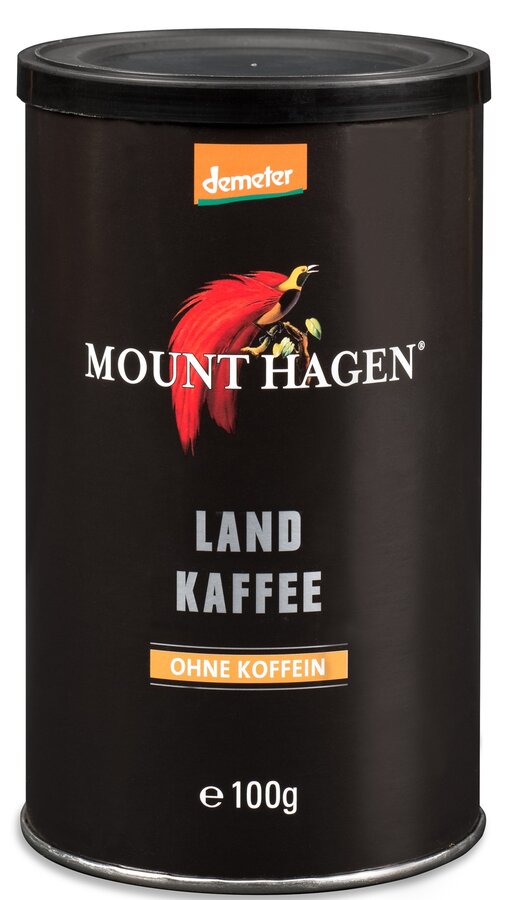 6 x Mount Hagen Demeter Landkaffee, 100g - firstorganicbaby