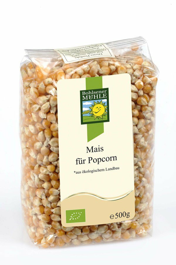 Our corn comes from organic farming and - as the name suggests - is perfect for the preparation of popcorn. Whether sweet or salty - for everyone!