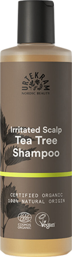With its fresh, aromatic fragrance, the TEA TREE shampoo is calmed by irritated scalp. Itching adé - thanks to the power of biological tea tree oil and its anti -inflammatory properties. Mild sugar degree cleaning hair and scalp effectively.