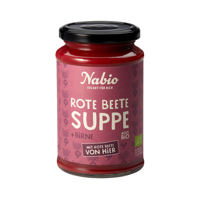 Our beetroot soup enables everyone to cook a meal without time that tastes like someone had cooked lovingly for them. Also lovely and powerful at the same time with the home superfood beetroot. Only sweetened with fruit sweetness. With beetroot from Germany.