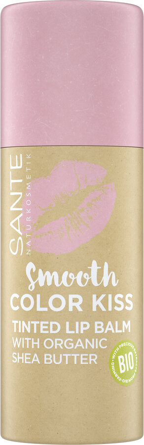 Small, colorful & sustainable: delicate color and light care for every day without plastic - with recyclable packaging made of 100% paper! The natural wording with organic shea butter maintains the lips extra soft and leaves a velvety soft lip feeling. The color 04 Soft Rosé is a delicate rose tone that flatters every skin tone.