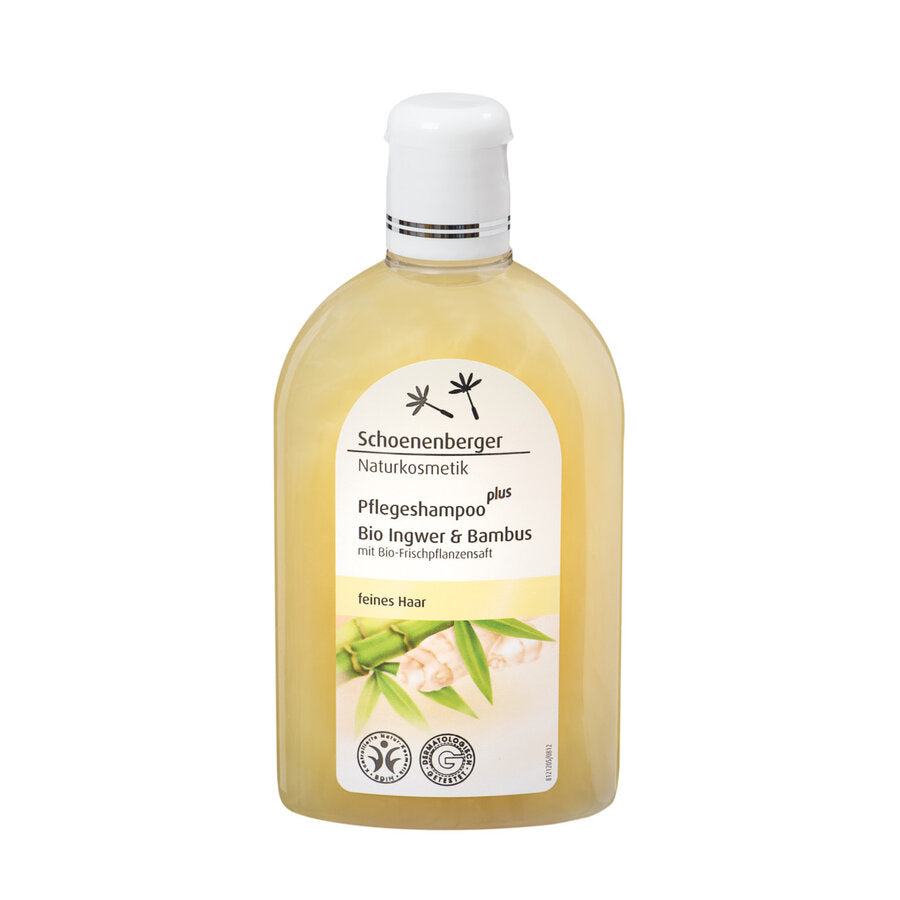 Exotic bio-fresh plant juice ginger, rice proteins and bamboo give natural volume and shine without complaining.