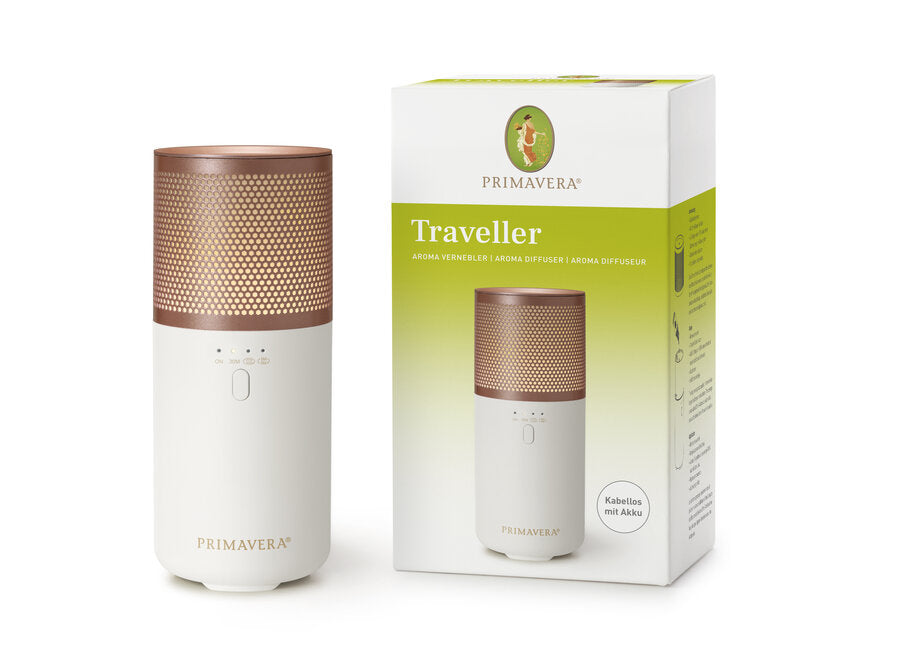 Always with your favorite fragrance - wireless, compact, versatile The wireless traveler is a versatile fragrance companion for all situations. It fits into all common car beverage owners and, with gentle ultrasound, smells rooms of up to 20 m². With a warm "candlelight" lighting, he creates an atmospheric ambience.