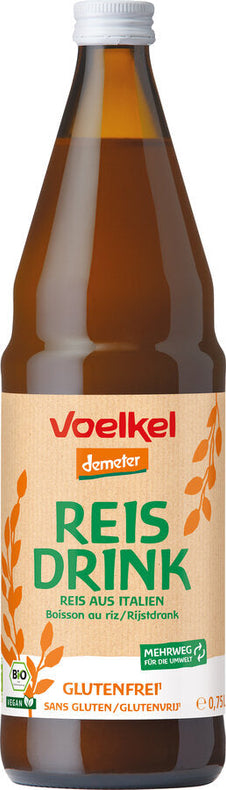 6 x Voelkel rice drink, 0.75l - firstorganicbaby