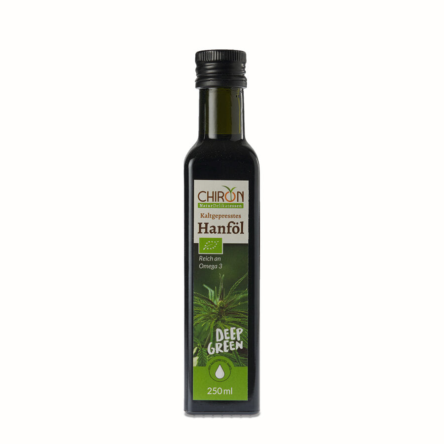 Organic hemp oil deepgreen