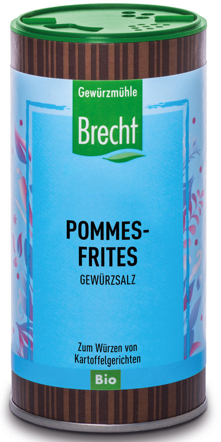 Gewürzmühle Brecht Pommes-Frites Gewürzsalz - Streuer, 200g - firstorganicbaby