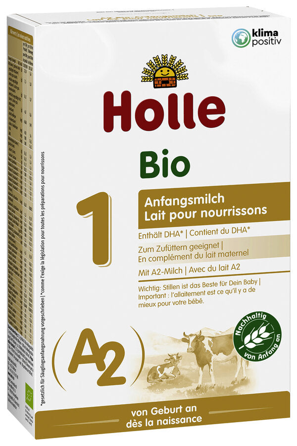 Holle A2 Organic Infant Formula COW Stage 1, 400G - firstorganicbaby