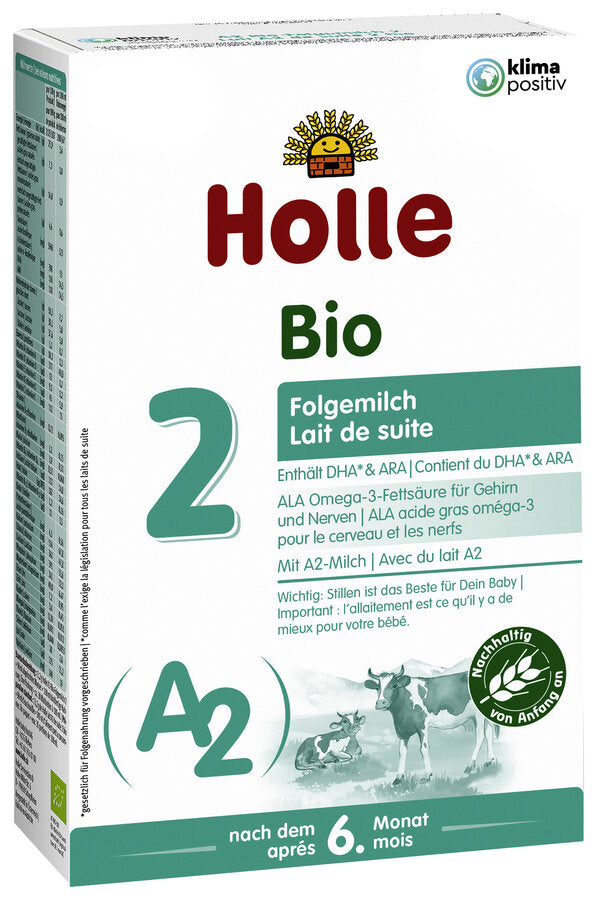 Holle A2 Cow Organic Follow-on Milk 2, 400g