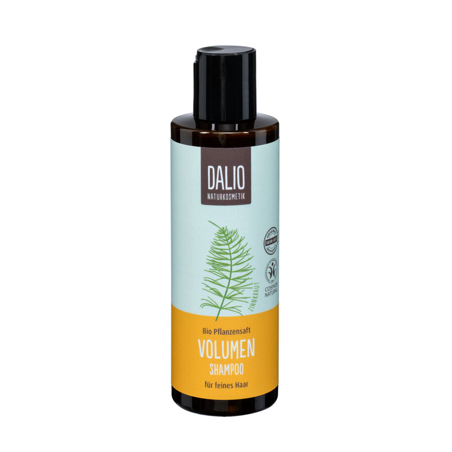 Organic plant juice tin herb volume shampoo for fine hair