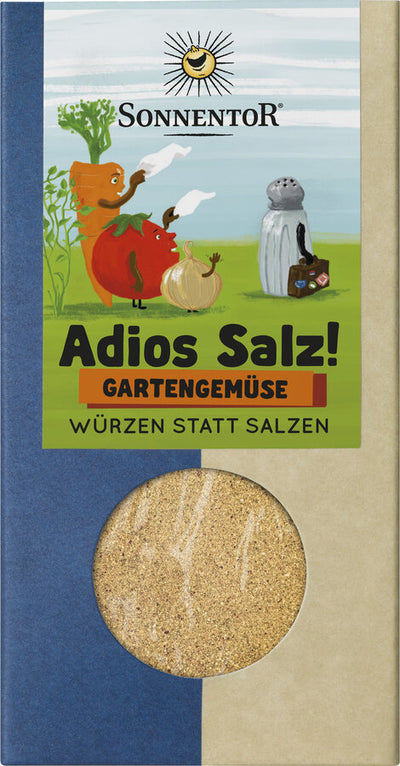 2 x Sonnentor Adios salt! Mixture mixture garden vegetables, 55g