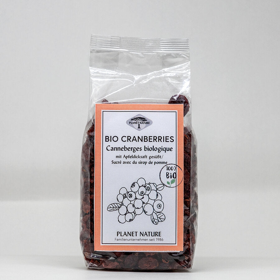 Cranberries convince with their solid pulp and can be used by the sweet and bitter taste in the hearty and sweet kitchen. They have a high content of vitamin C and were sweetened with apple gick juice