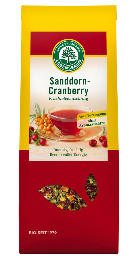 LEBENSBAUM Sanddorn-Cranberry, 75g - firstorganicbaby