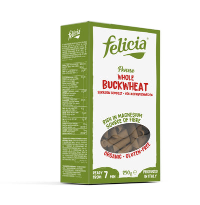 Felicia organic buckwheat Penne gluten -free, 250g - firstorganicbaby