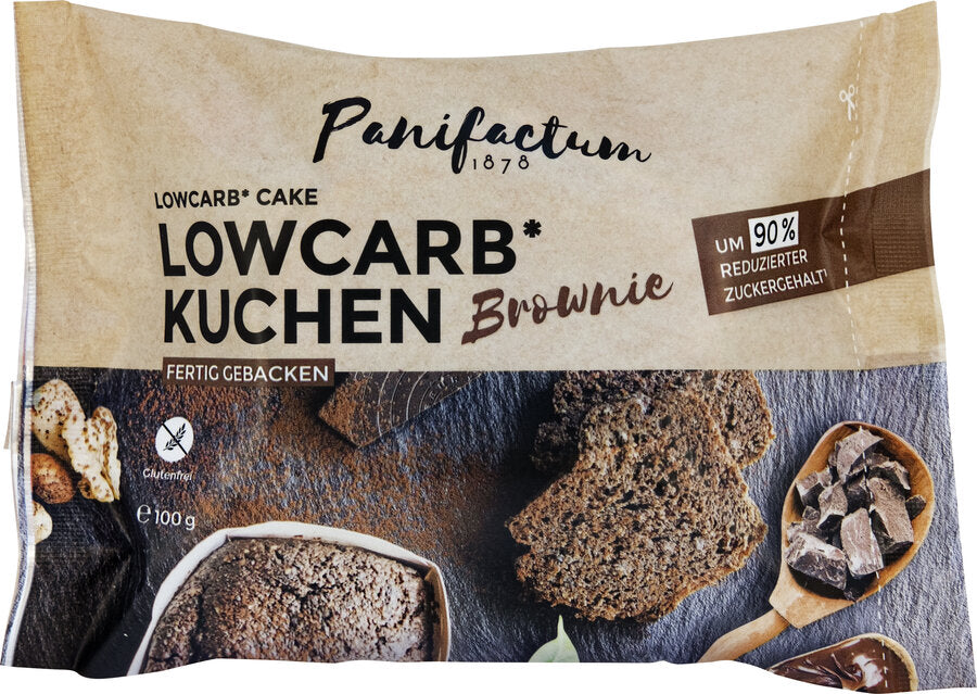 3 x Schär Low Carb Kuchen Browniekuchen, 100g - firstorganicbaby