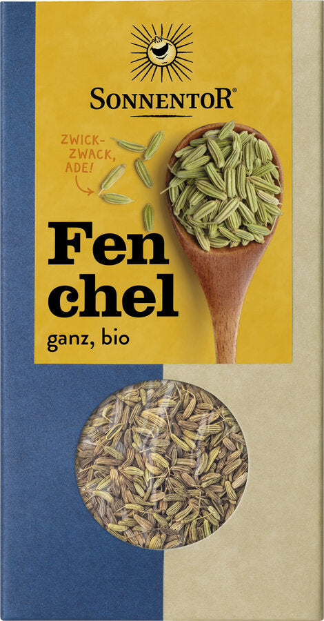 2 x Sonnentor fennel whole, 40g - firstorganicbaby