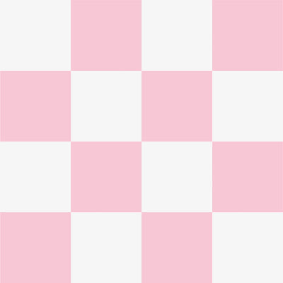 ‘Checkmate’ Checkered Wallpaper in Pink Candy - firstorganicbaby