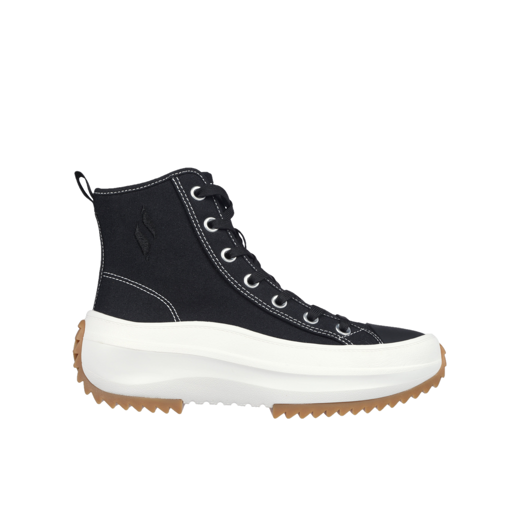 SKECHERS 177470/BLK TRAIL-BLAZE STOMPER AVENUE WMN'S (Medium) White/Black Canvas Lifestyle Shoes