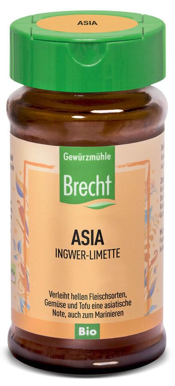 Gewürzmühle Brecht Asia Limette-Ingwer, 55g - firstorganicbaby