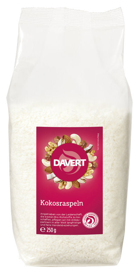 Davert Kokosraspeln 250g, 250g - firstorganicbaby