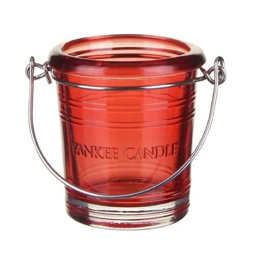 Yankee Candle Bucket Ruby Votive Holder