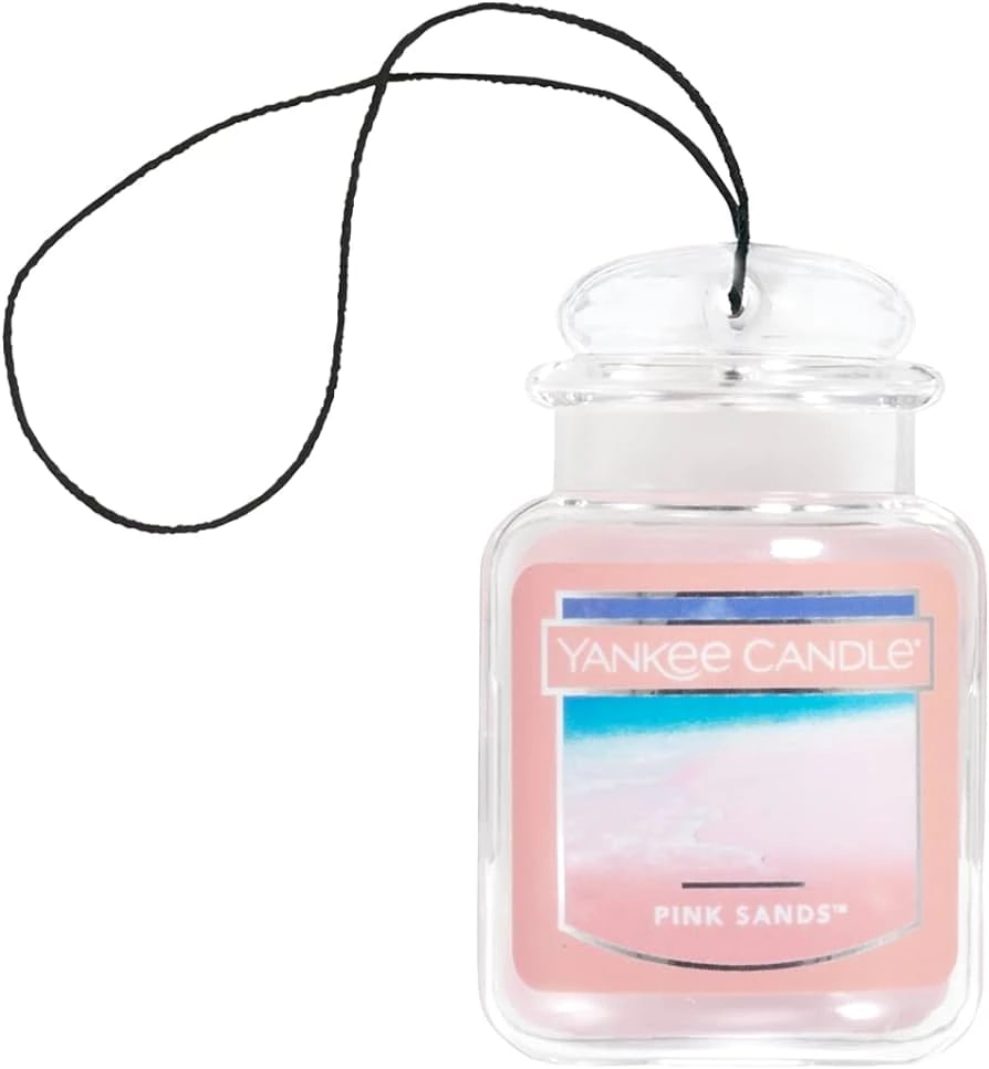 Yankee Candle Car Jar Ultimate Pink Sands Air freshener,, 24g