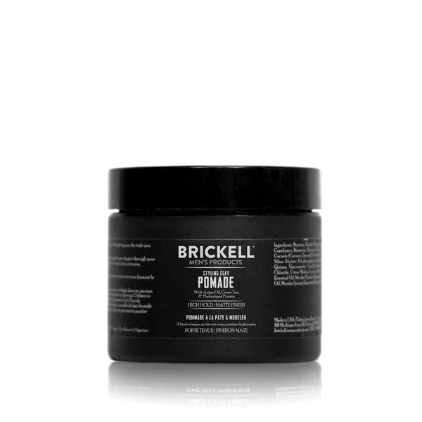 Brickell Men’s Styling Clay Pomade, 59ml