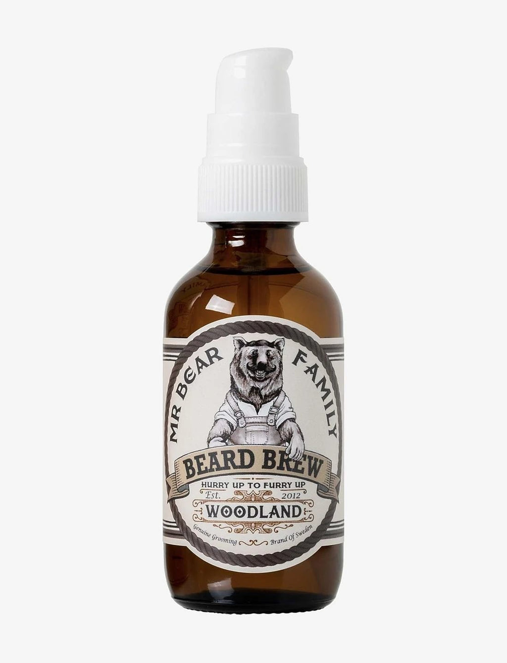 Mr Bear Family Beard BrewBeard Oil Woodland, 60ml