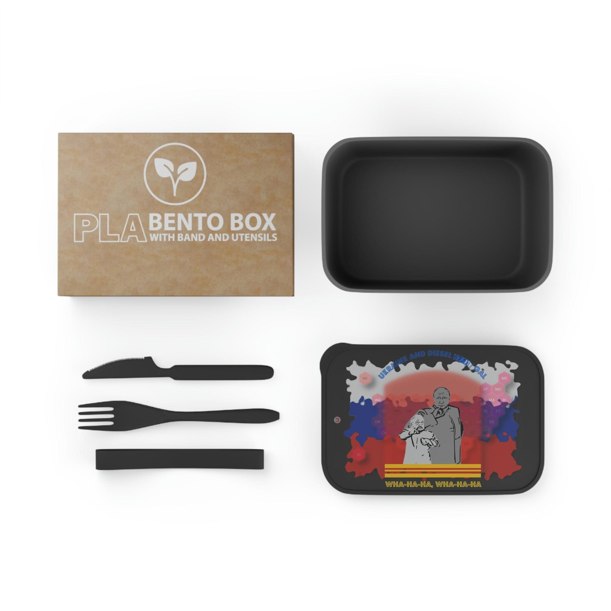 Lunch box with utensils | Customizable eco-friendly way to enjoy your lunch in style