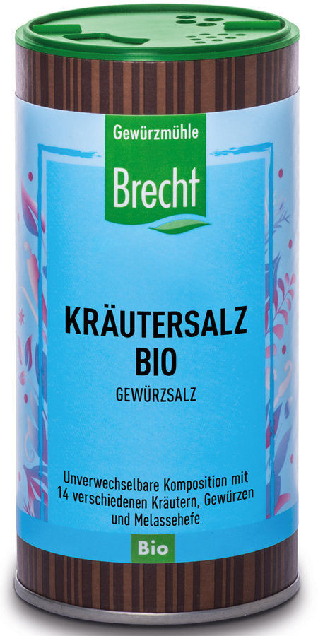 Gewürzmühle Brecht Kräutersalz Bio Gewürzsalz, 200g - firstorganicbaby