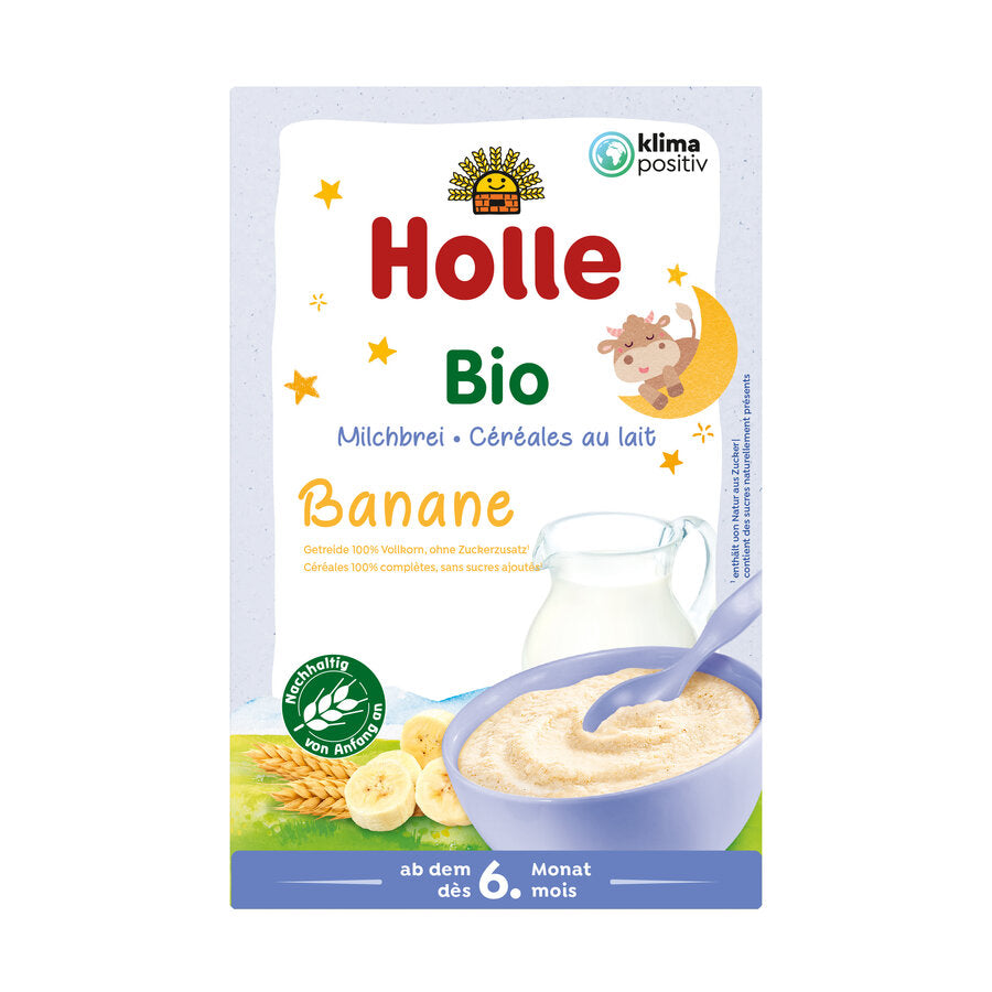 This fruity and tasteful milk -gray porridge is ideal for evening porridge. Simply prepare with water, the baby porridge is ready.