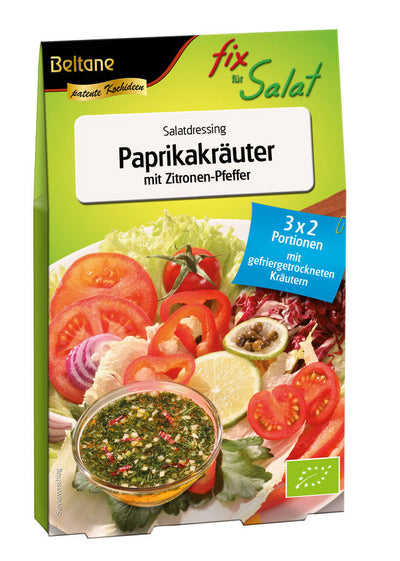 Beltane Beltane Fix Für Salat Paprikakräuter mit Zitronen-Pfeffer, 3x10g - firstorganicbaby