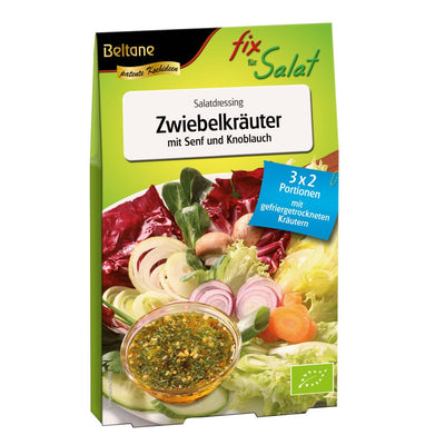 Beltane Beltane Fix Für Salat Zwiebelkräuter mit Senf & Knoblauch, 3x10g - firstorganicbaby