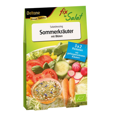 Beltane Beltane Fix Für Salat Sommerkräuter mit Blüten, 3x9g - firstorganicbaby