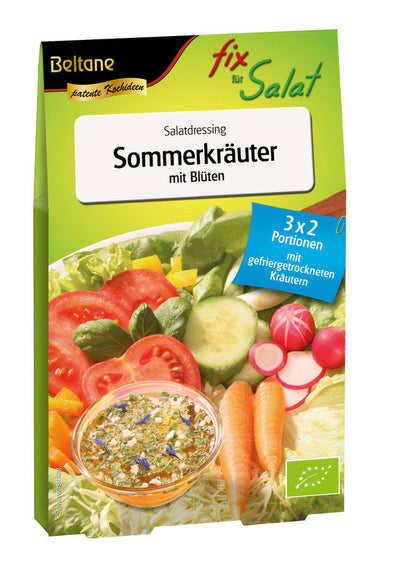 Beltane Beltane Fix Für Salat Sommerkräuter mit Blüten, 3x9g - firstorganicbaby