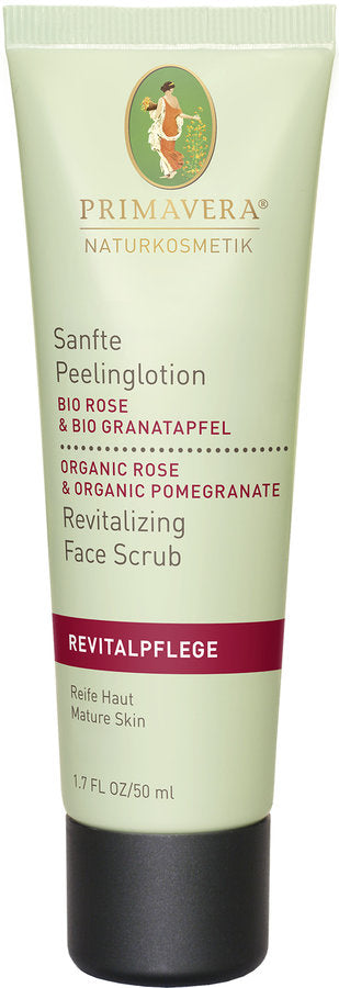 PRIMAVERA Sanfte Peelinglotion Rose Granatapfel, 50ml - firstorganicbaby