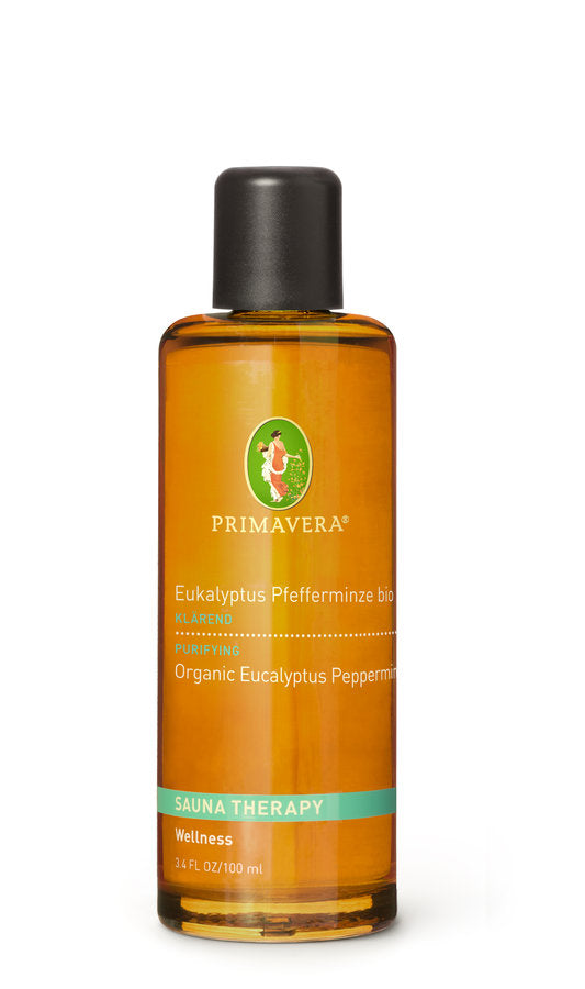 PRIMAVERA Aroma Sauna Eukalyptus Pfefferminze bio, 100ml - firstorganicbaby