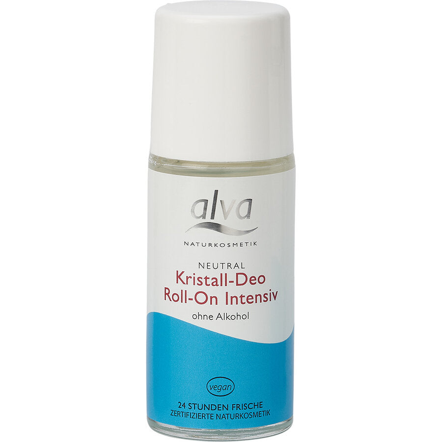 Alva crystal - deodorant - roll on - intensive, 50ml - firstorganicbaby