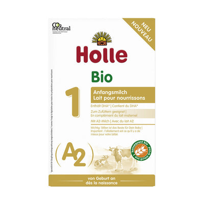 6 x Holle Organic Infant Formula A2 COW 1, 400G - firstorganicbaby