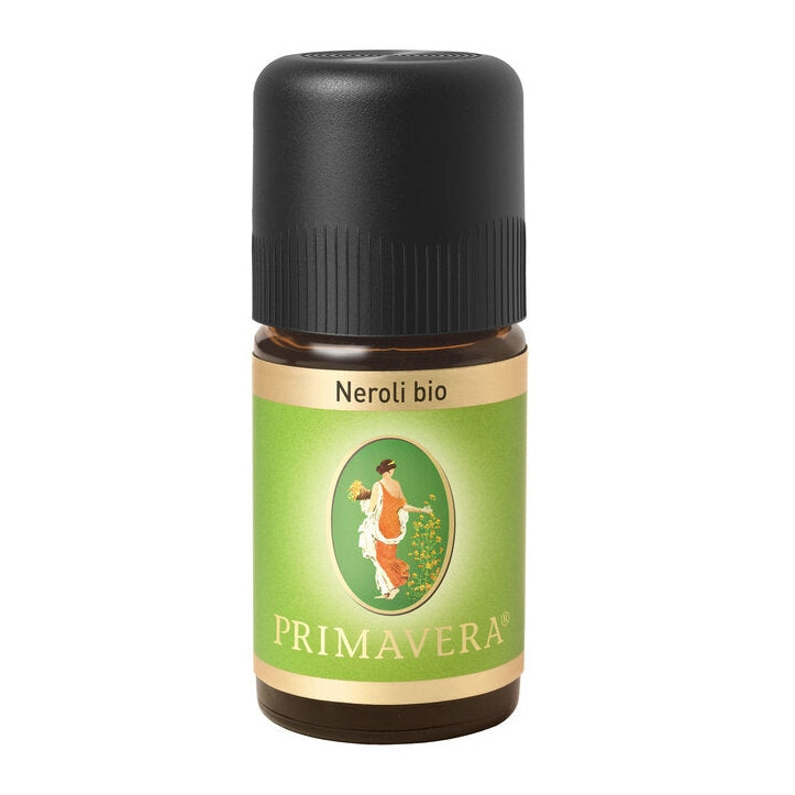 The tender, floral, fresh, sweetly fragrant essential oil neroli has a holistic effect. Companion in many moments of life, particularly proven in aromatherapy in fear, e.g. of operations. A drop of neroli on a handkerchief deeply inhaled is positive and solves tension in seconds.