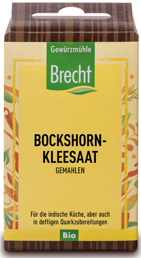 2 x Gewürzmühle Brecht Bockshorn clover seed, 40g