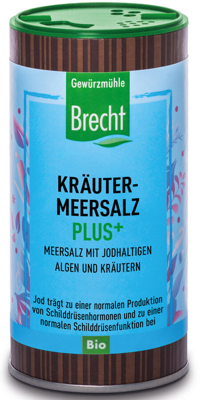 2 x Gewürzmühle Brecht herbal sea salt +plus, 200g - firstorganicbaby