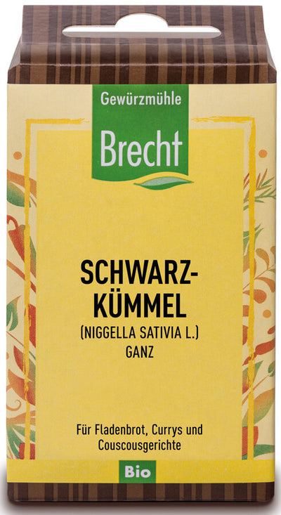 Gewürzmühle Brecht Schwarzkümmel whole, 40g - firstorganicbaby