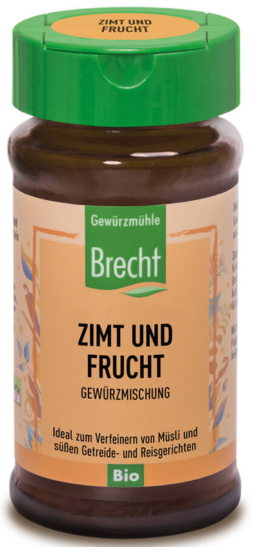 2 x Gewürzmühle Brecht cinnamon and fruit, 35g - firstorganicbaby
